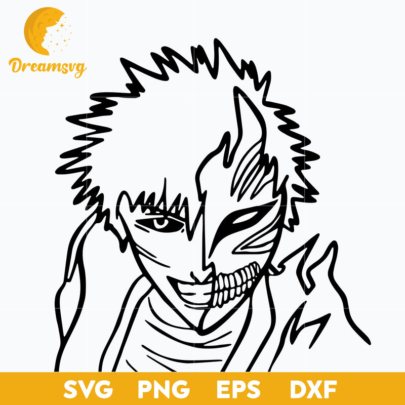 Keigo Asano Svg, Bleach Svg, Anime Cartoon Svg, Bleach Anime Svg, Anime Svg, png, eps, dxf digital download.