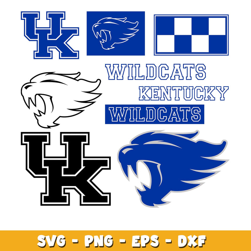 Kentucky Wildcats Bundle svg, Kentucky Wildcats logo svg, ncaa svg