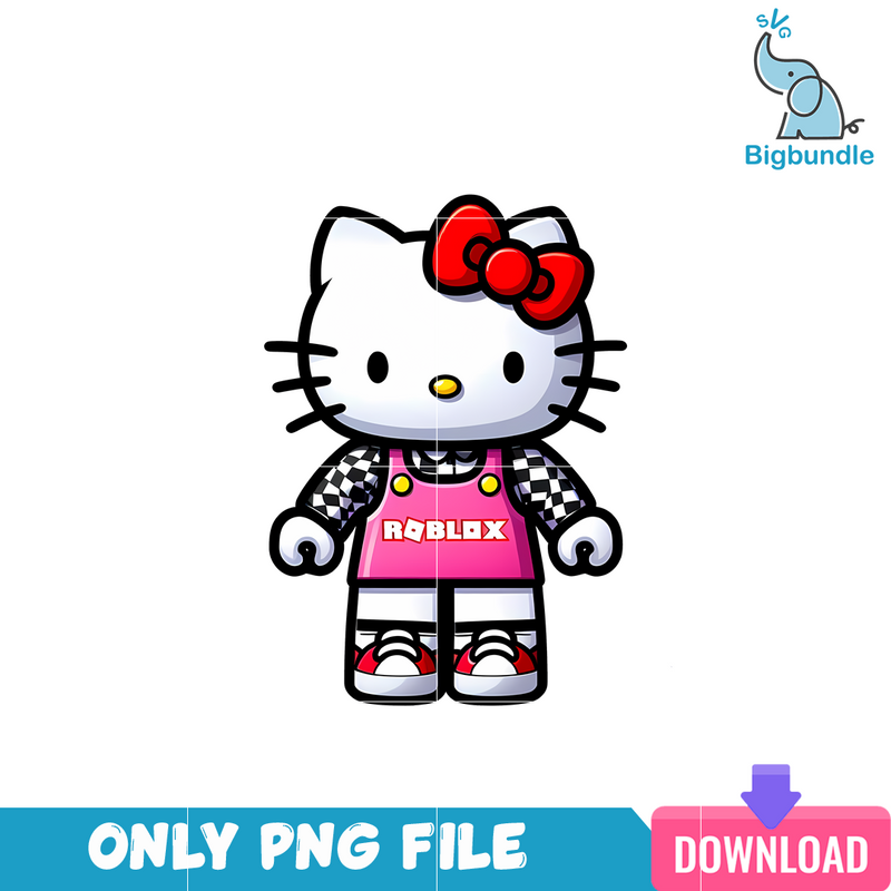 Roblox Characters Hello Kitty PNG