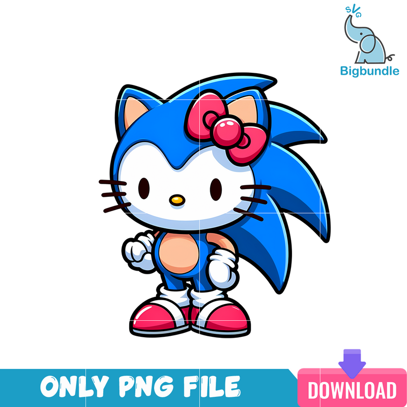 Sonic Hello Kitty PNG