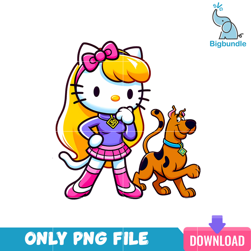 Daphne Blake Hello Kitty PNG