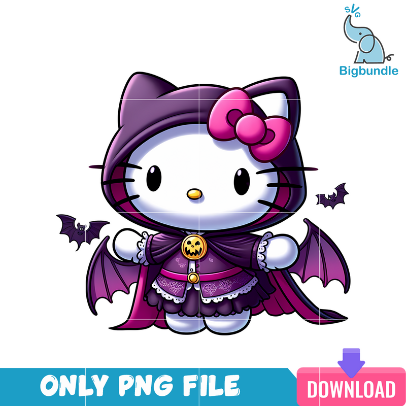 Bat Girls Hello Kitty PNG