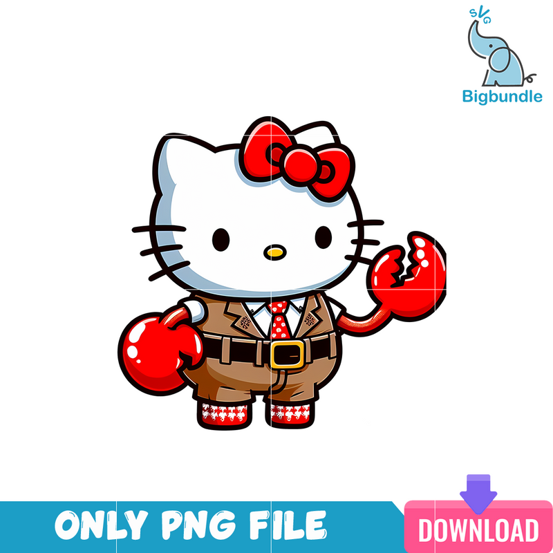 Mr.Krab Hello Kitty PNG