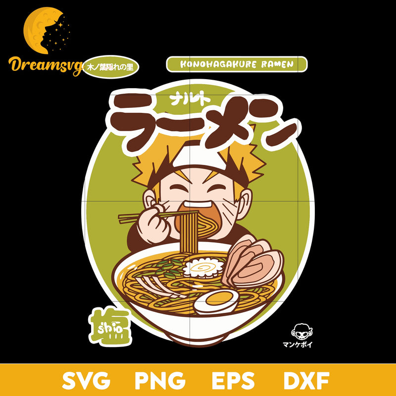 Konohagakure Ramen Svg, Anime Svg, Manga Svg, Mankeeboi Svg, Naruto Svg, Ramen Svg, Ramen Noodles Svg,  Anime Svg, png, eps, dxf digital download.