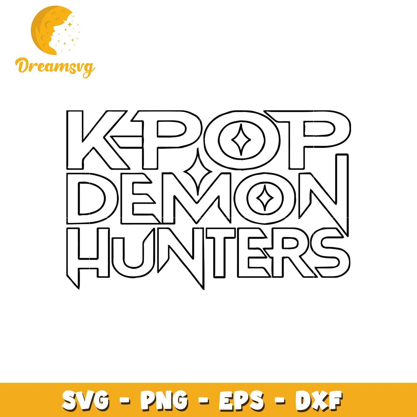 Kpop huntrix demon hunters logo svg, huntrix logo svg, demon hunters logo svg