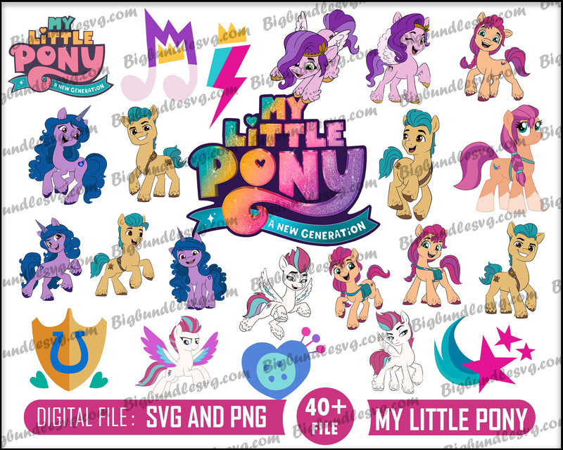 My Little Pony svg bundle - Digital download