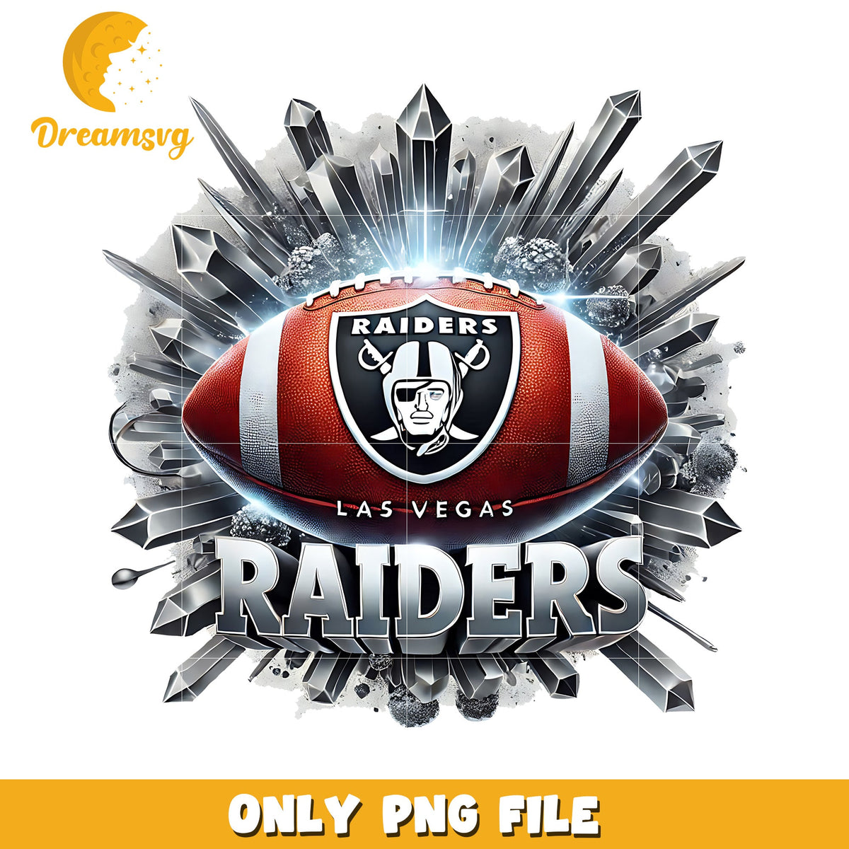 Las vegas raiders ball design png, nfl balll png, nfl teams png