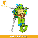 Leonardo png, ninja turtles png, funny turtles cartoon png