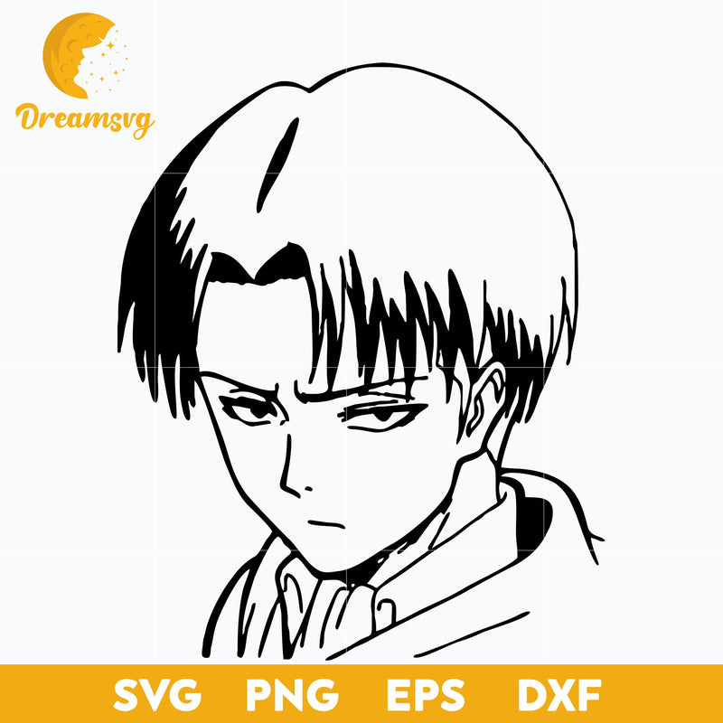 Levi Ackerman Svg, Attack On Titan Svg, Japan Anime Svg, Manga Svg, Comic Svg, Anime Svg, png, eps, dxf digital download.