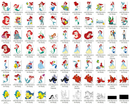 280+ Little Mermaid Bundle Svg, Trending Svg, Ariel Svg, Little Mermaid Svg, Trending Svg, Ariel Svg, Little Mermaid Svg, Little Princess, Cartoon svg, png, dxf, eps digital file