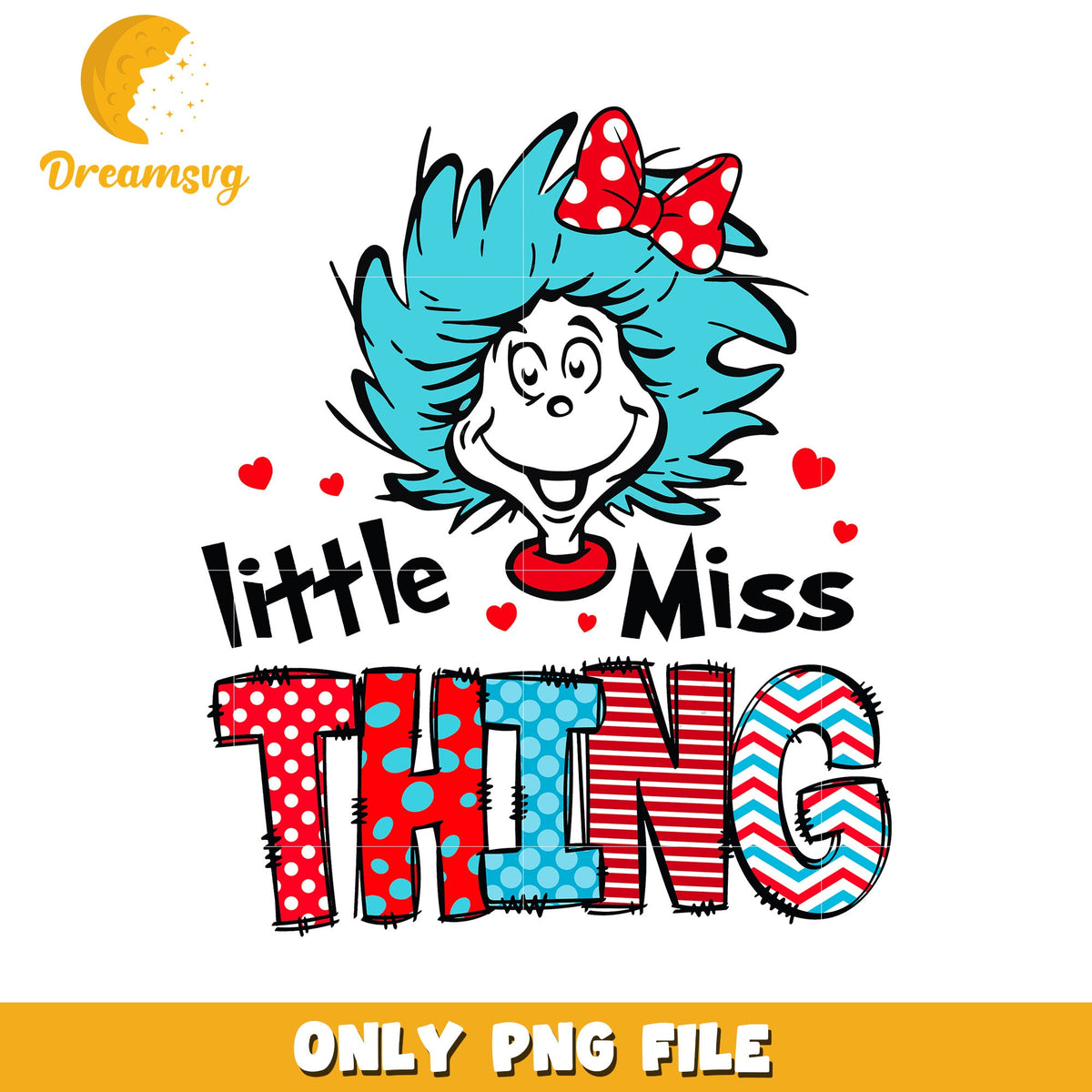 Little miss thing png, dr seuss miss thing png, cartoon png