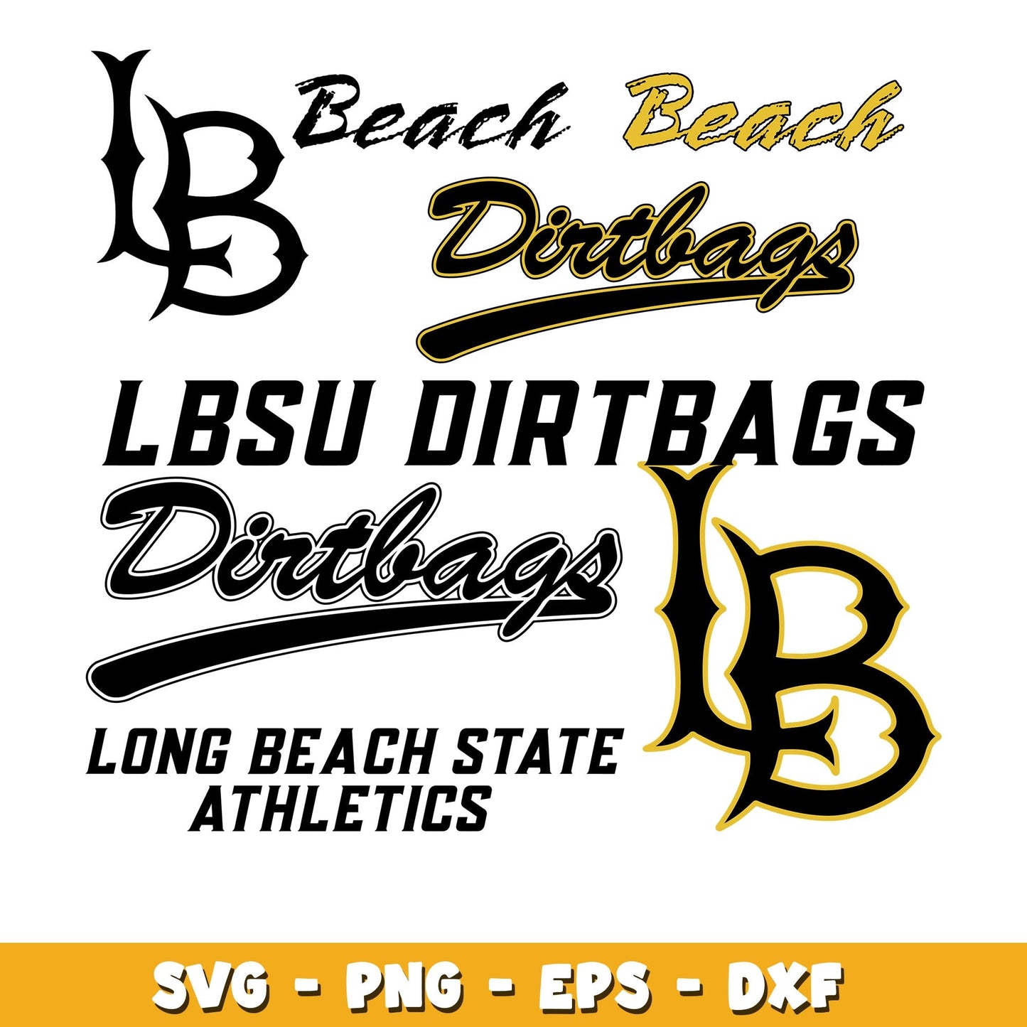 Long Beach State athletics Bundle svg, Long Beach State athletics logo svg, ncaa svg