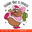 Lookin’ Like A Snack Gus&nbsp;Svg, Christmas Svg, Disney Christmas Svg, Santa Claus Svg, Cricut, Silhouette Vector Cut File