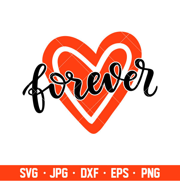 Love Forever Svg, Together Forever Svg, Wedding Svg, Cricut, Silhouette Cut File