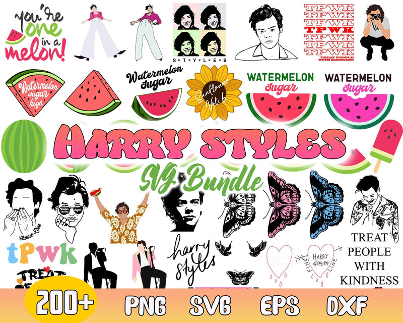 200+ Harry Styles SVG Bundle 3.0