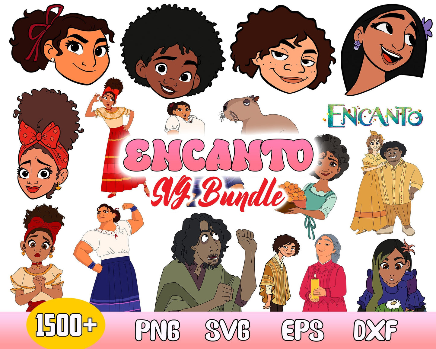 1500+ Encanto svg bundle - Digital download