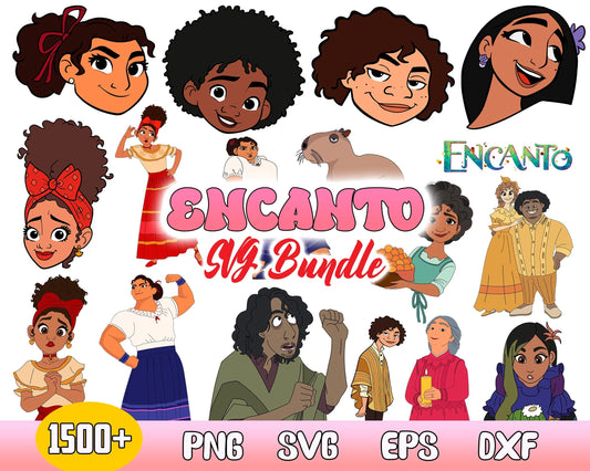 1500+ Encanto svg bundle - Digital download