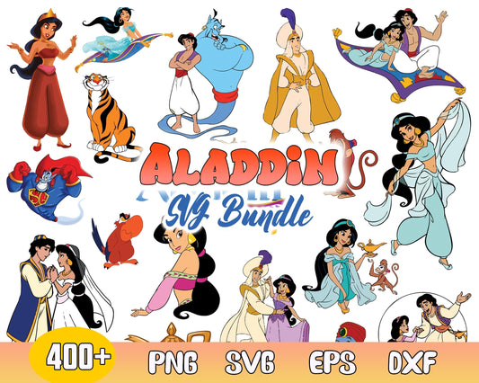 Aladdin SVG Bundle - Digital download