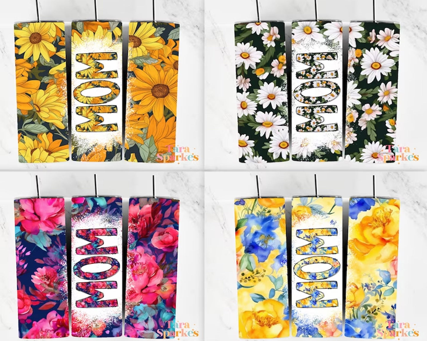Mother's Day Tumbler Wrap bundle, Instant Download