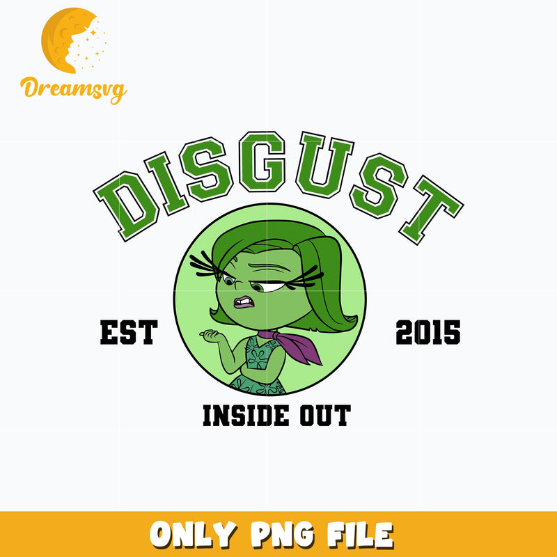 Disgust est 2015 png, inside out 2 png