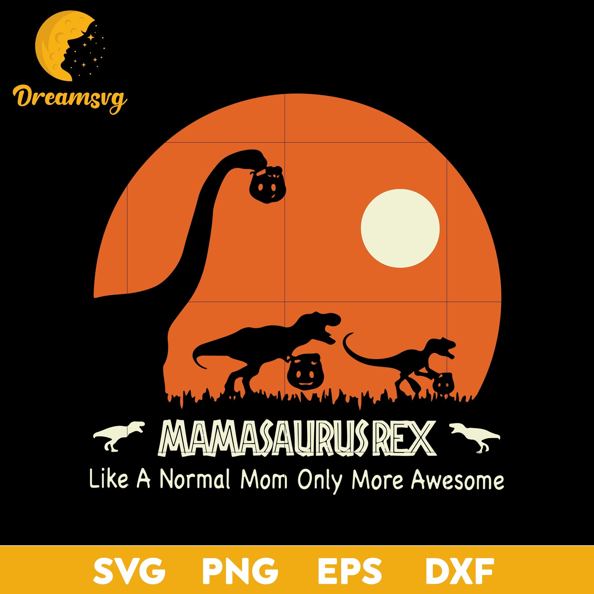 Mamasaurus Rex Halloween svg, Halloween svg, png, dxf, eps digital fil