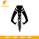 Mandalorian Symbol SVG Cut File