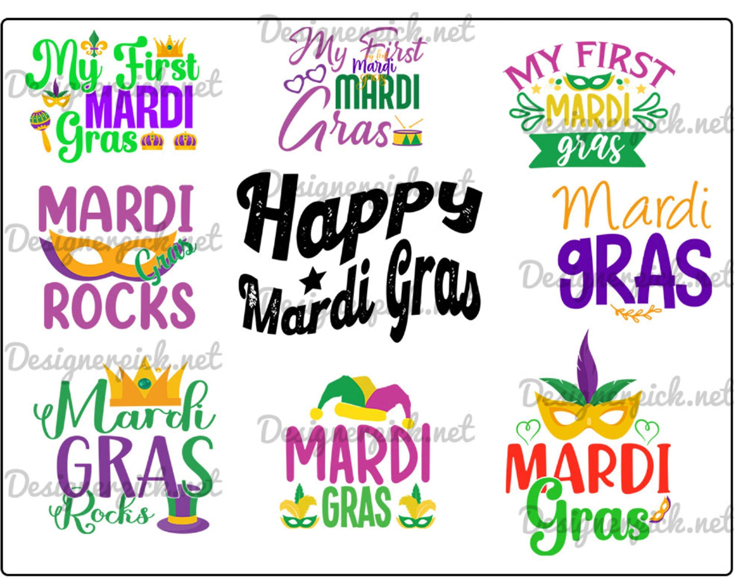 300 Happy Mardi Gras With SVG, Mardi Gras queen PNG sublimation, MARDI GRAS svg png eps dxf, Mardi Gras Groovy bundle - Mardi Gras Carnival