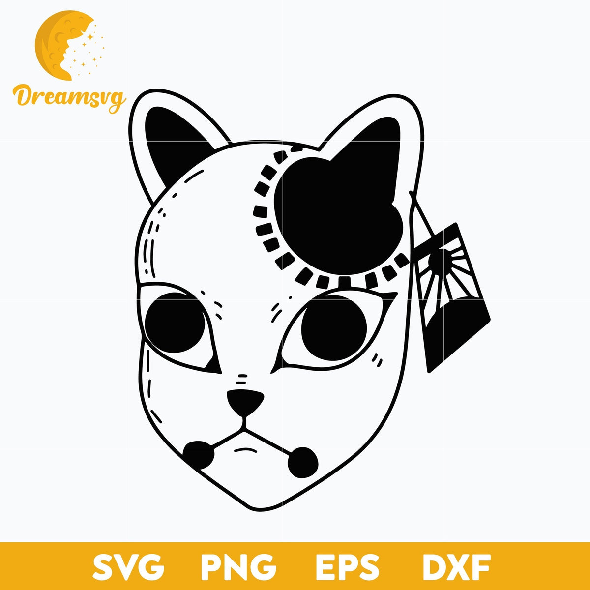 Mascara De Tanjiro Kimetsu No Yaiba Svg,  Anime Manga Svg, Love Anime Svg, Anime Gift Svg, Japanese Svg, Anime Svg, png, eps, dxf digital download.