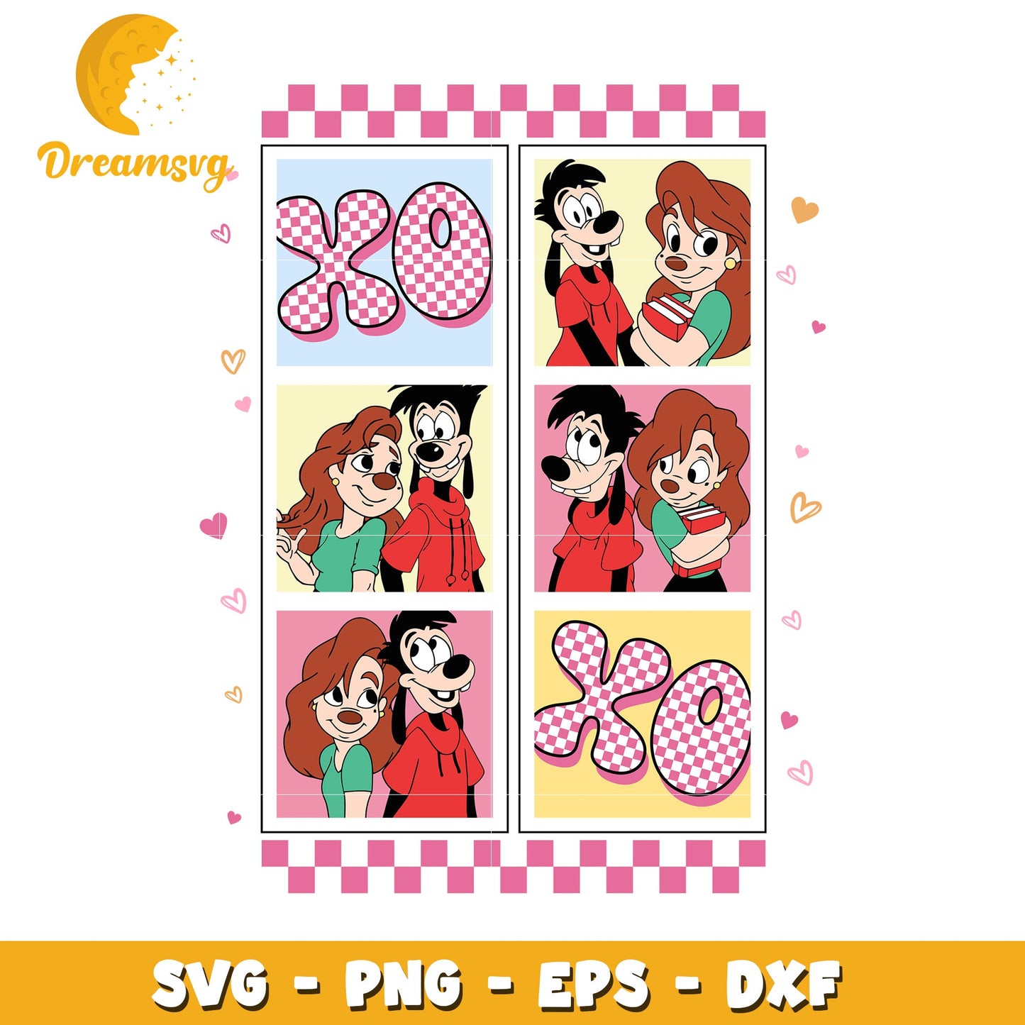 Max & Roxanne SVG Cut Files