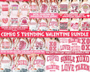 Mega Bundle Retro Valentine Png Bundle, Groovy Valentine png