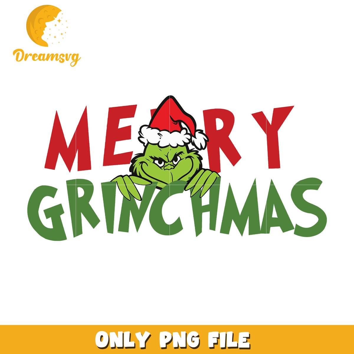 Merry Grinchmas face look up png, grinch christmas png