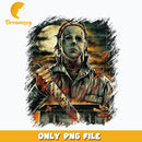 Michael Myers Halloween png, Halloween png, Digital download.