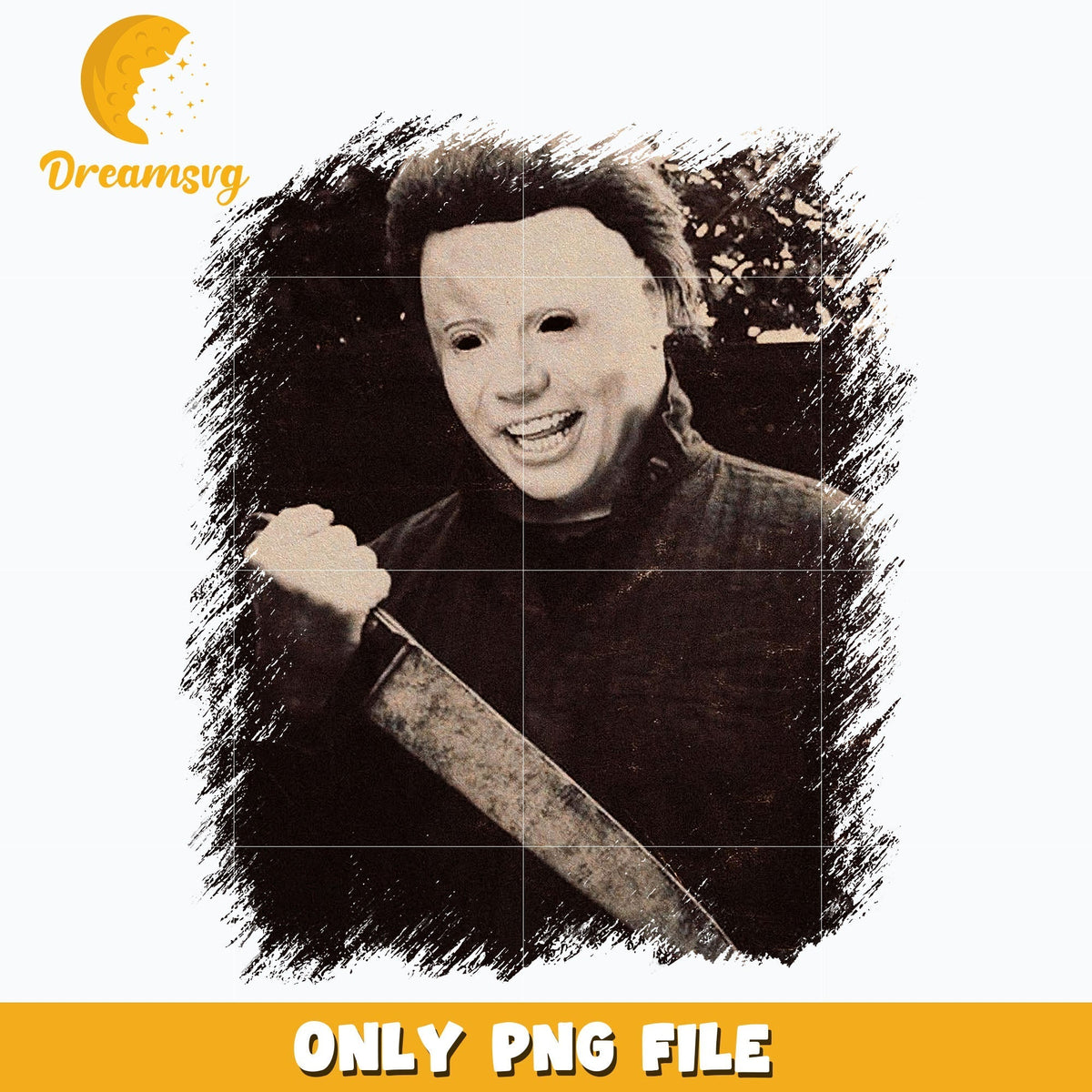 Michael Myers Halloween png, Halloween png, Digital download.