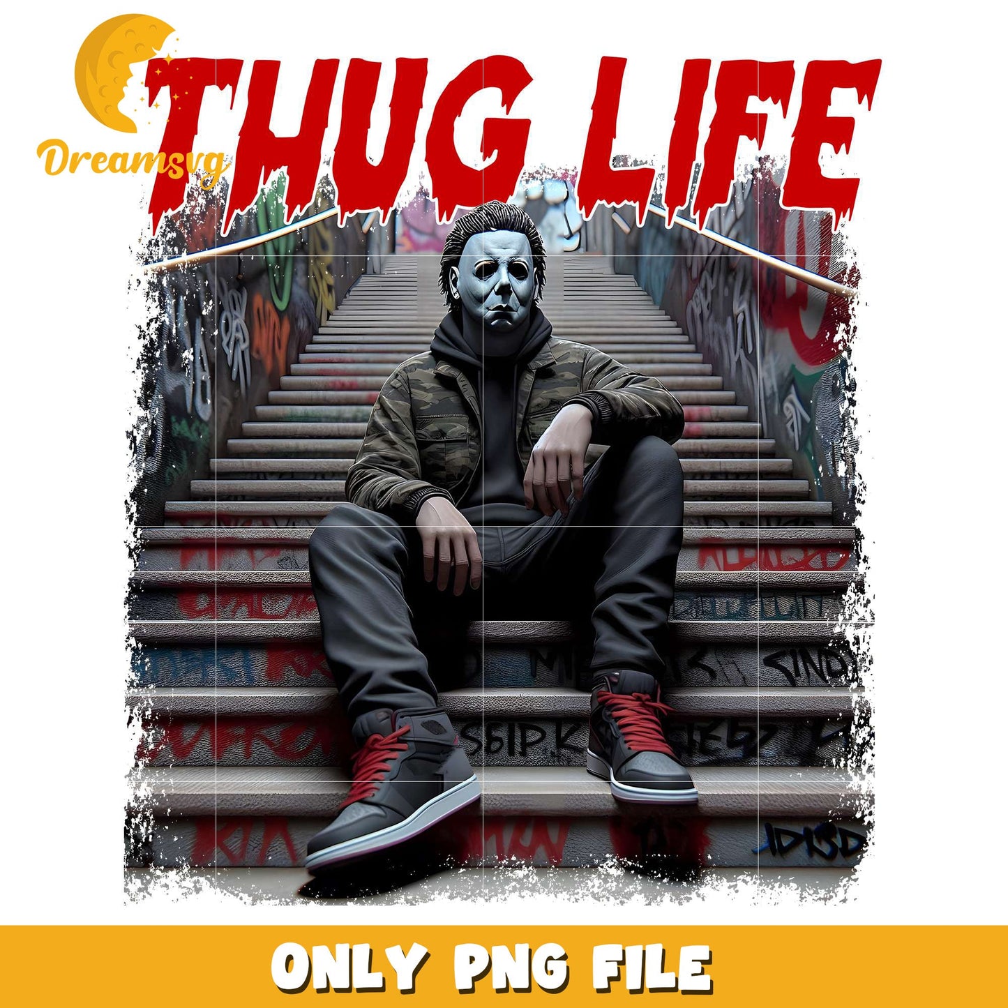 Michael thug life png, halloween games png, halloween cookies png
