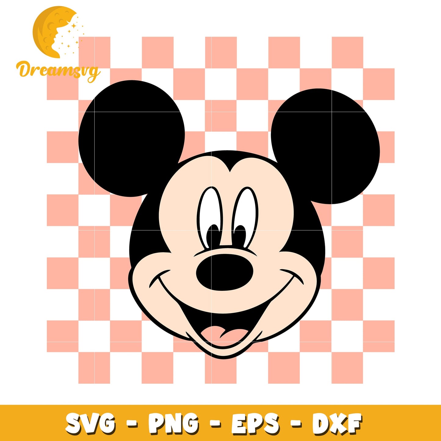 Mickey Mouse SVG Cute Design for Printing and Crafting Projects