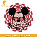 Mickey Mouse SVG PNG EPS DXF