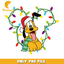 Mickey mouse light pluto png, Mickey mouse png, christmas png