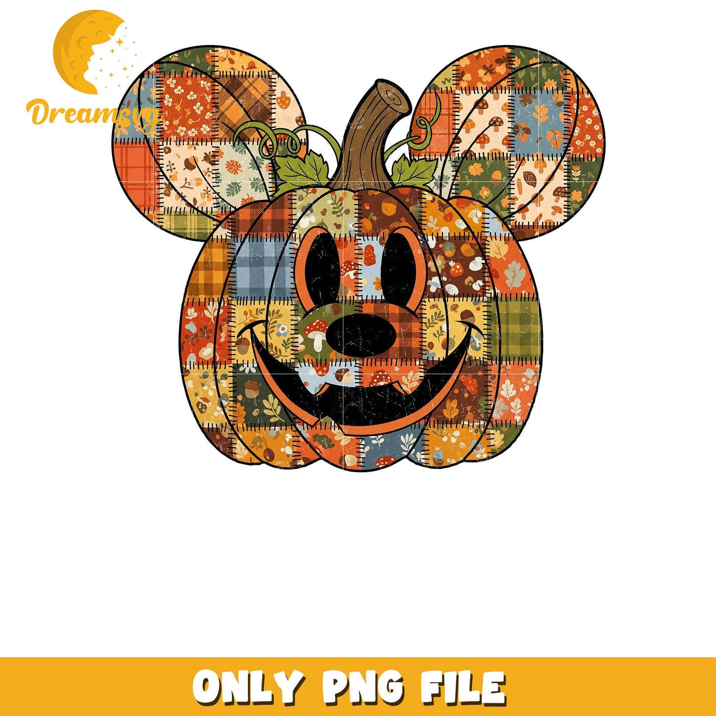 Mickey pumpkin png, halloween era png, halloween candy png