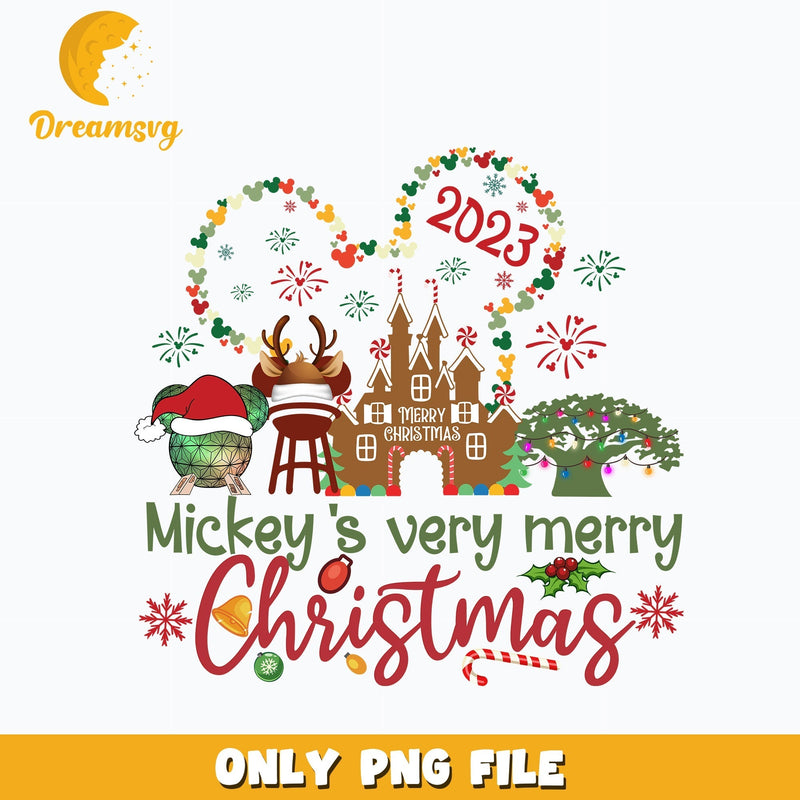 Mickeys Very Merry Christmas png.