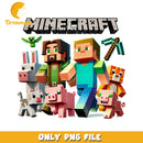 Minecraft characters png, minecraft movie png, minecraft games png