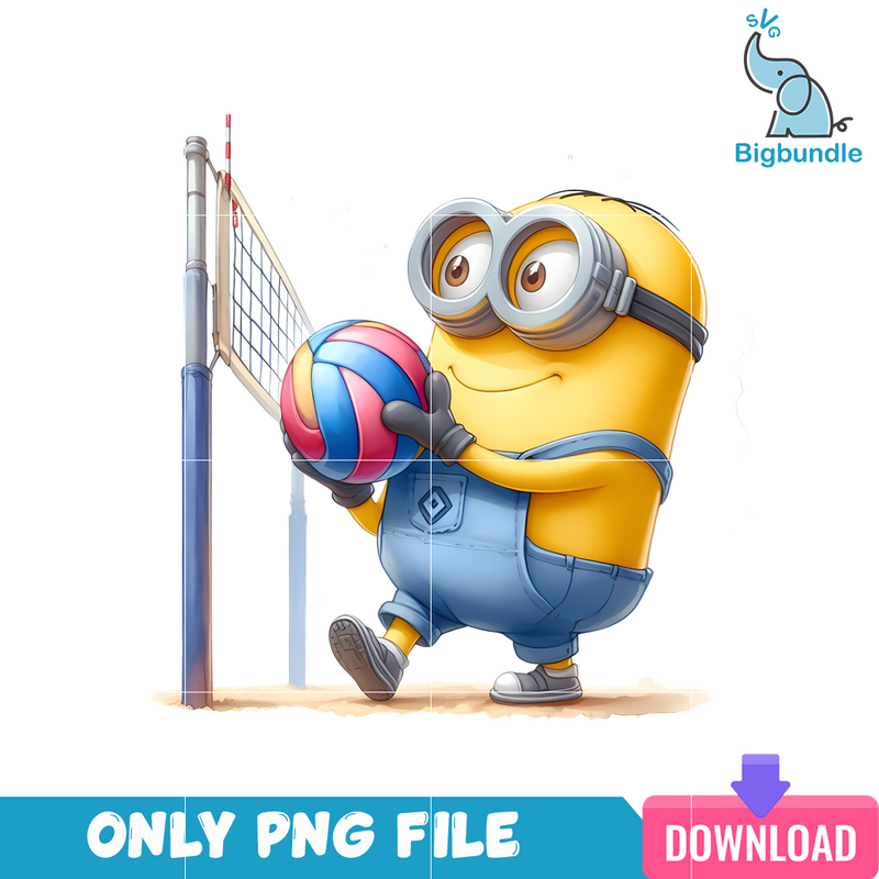 Minions Voleyball PNG