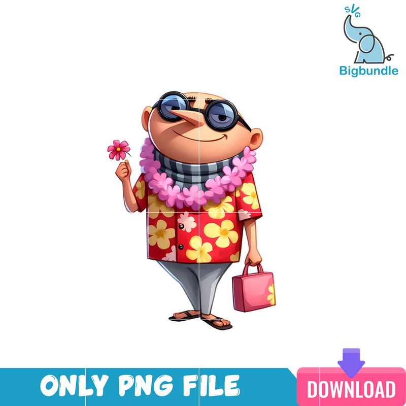 Gru On Vacation Despicable Me PNG