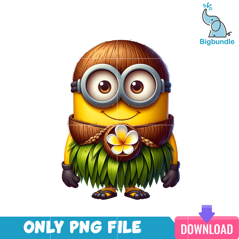 Minions Hawaii PNG