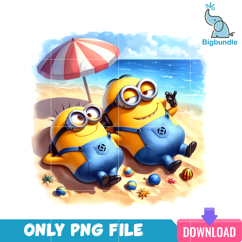 Minions Summer PNG