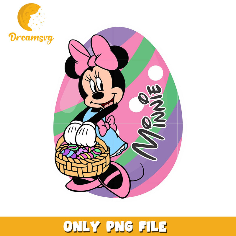 Minnie Mouse Easter Egg PNG