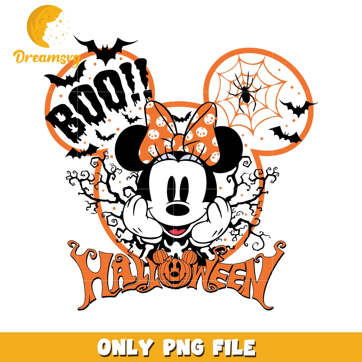 Minnie Mouse Halloween PNG