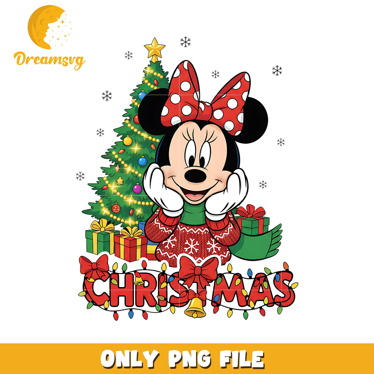 Minnie christmas png, last christmas png, christmas story png