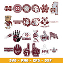 Mississippi State logo Bulldogs Bundle svg, Mississippi State Bulldogs logo svg, ncaa svg