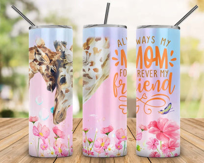 Mother's Day Tumbler Wrap Design, Blessed Mama Sublimation Designs For Mother's Day, Seamless Mother Tumbler