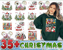35+ Mouse And Friends PNG Bundle, Christmas digital bundle, Xmas friends designs bundle in PNG formats, Digital files CRM05112202